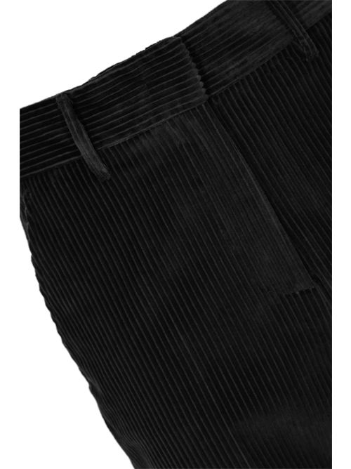 Pantalone ampio Tania in velluto a coste Nero WEEKEND MAX MARA | 2525136092600003